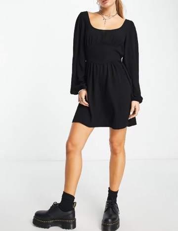 
						Rochie scurta ASOS, negru
