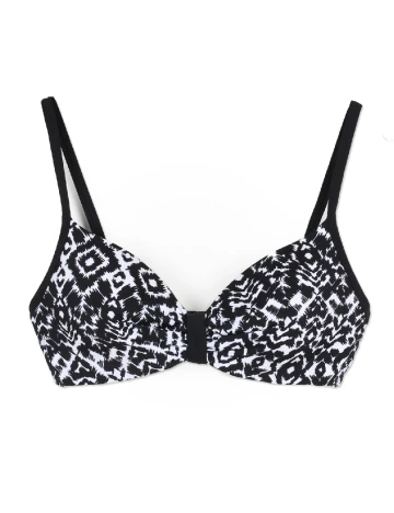Sutien de baie Sloggi by Triumph, alb/negru Negru