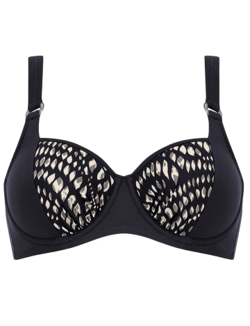 Sutien de baie Triumph, negru Negru