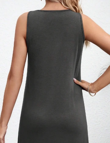 Rochie scurta SHEIN Maternity, gri Gri