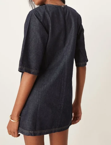 Rochie scurta ASOS, bleumarin Albastru