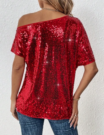 Bluza Emery Rose, rosu Rosu
