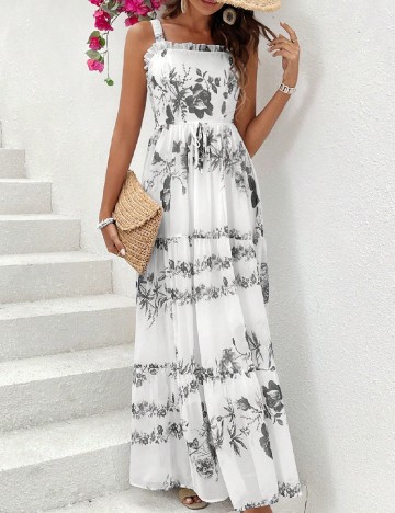 
						Rochie lunga SHEIN, alb