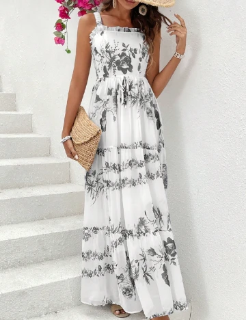 Rochie lunga SHEIN, alb