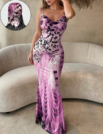 Rochie lunga SHEIN, mov