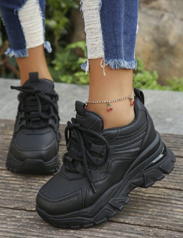 Adidasi SHEIN, negru