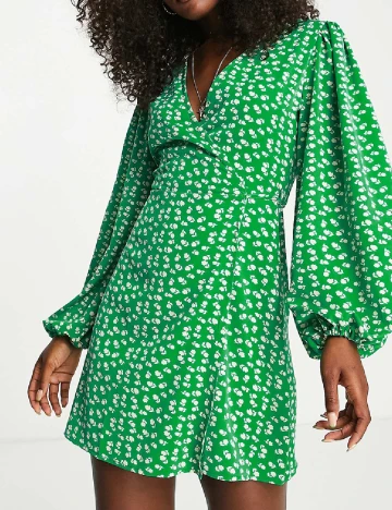 Rochie scurta Glamorous, verde