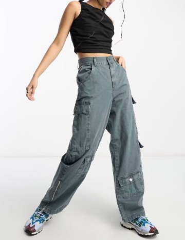 
						Top DAISY STREET, negru