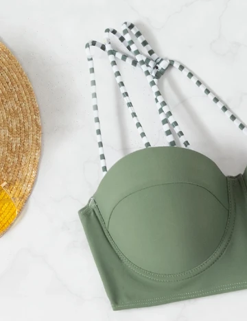 Costum de baie SHEIN, verde Verde
