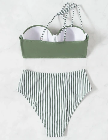 Costum de baie SHEIN, verde Verde