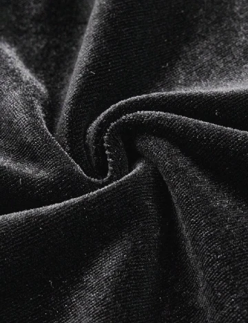 Bluza Romwe, negru Negru