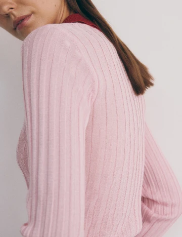 Bluza Reserved, roz Roz