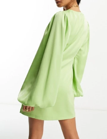 Rochie scurta Pretty Lavish, verde