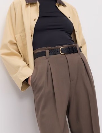 Pantaloni Reserved, maro