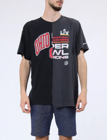 Tricou Glass Onion, gri/negru Gri