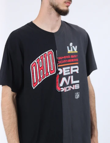 Tricou Glass Onion, gri/negru Gri