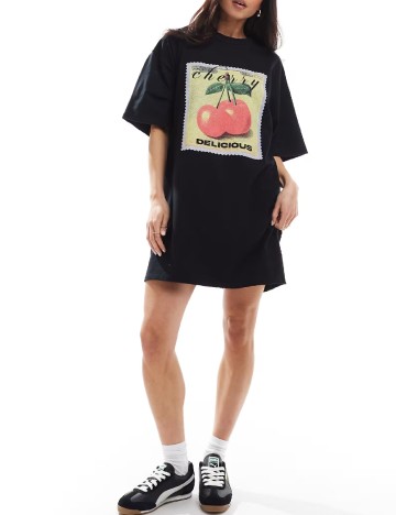 
						Rochie scurta ASOS, negru