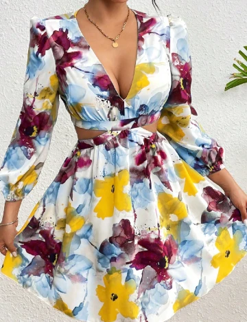 Rochie scurta SHEIN, mix culori