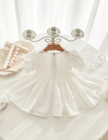 Rochie Shein Kids, alb Alb