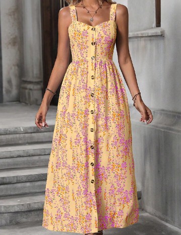
						Rochie lunga SHEIN, galben