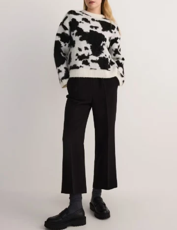 Pantaloni Reserved, negru