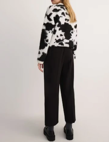 Pantaloni Reserved, negru