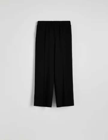 Pantaloni Reserved, negru