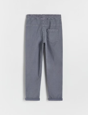Pantaloni Reserved, gri petrol