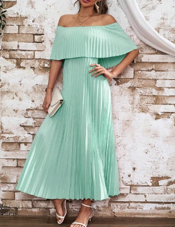 Rochie lunga SHEIN, turcoaz