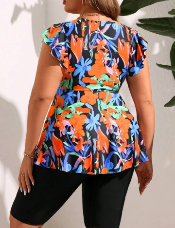 Costum de baie SHEIN CURVE, mix culori