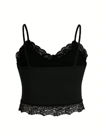 Top SHEIN CURVE, negru