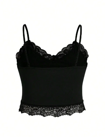 Top SHEIN CURVE, negru