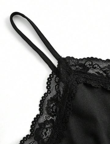 Top SHEIN CURVE, negru