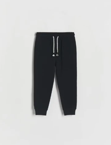 Pantaloni Reserved, negru