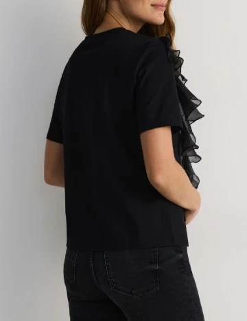 Tricou Reserved, negru