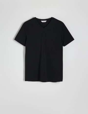 Tricou Reserved, negru
