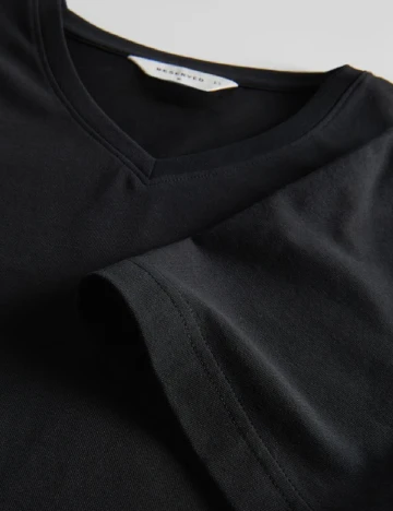 Tricou Reserved, negru