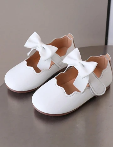 Balerini Shein Kids, alb Alb
