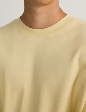 Tricou Oversize Reserved, galben