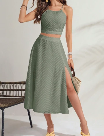 Compleu SHEIN, verde Verde
