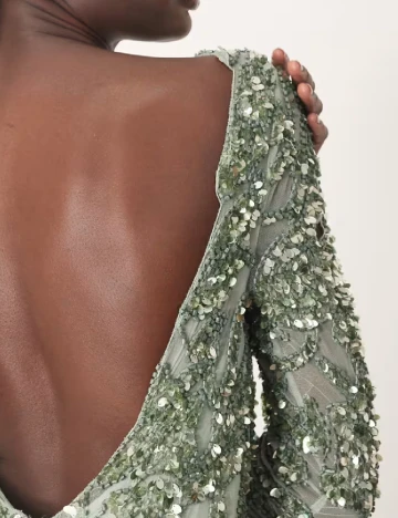 Rochie scurta Arrange, verde