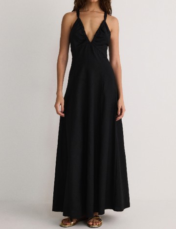 
						Rochie lunga Reserved, negru