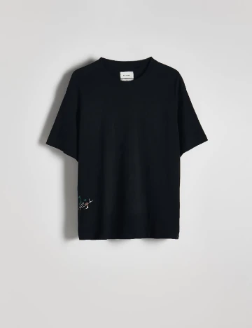 Tricou Oversize Reserved, negru