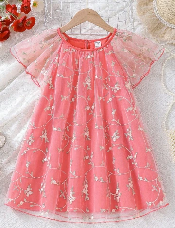 Rochie Shein Kids, roz Roz