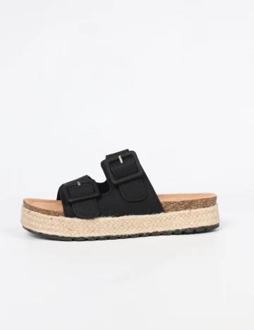 Slapi SHEIN, negru