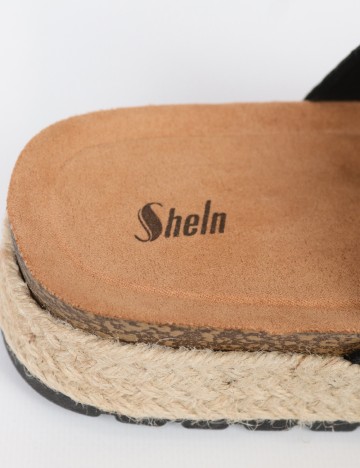 Slapi SHEIN, negru