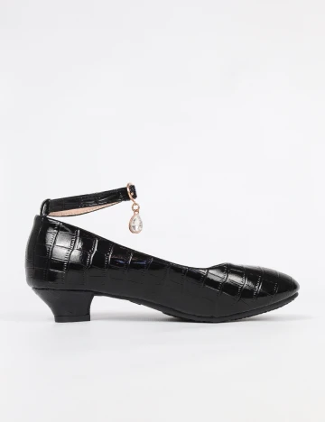 Pantofi Shein Kids, negru Negru