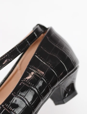 Pantofi Shein Kids, negru Negru