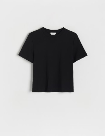 Tricou Reserved, negru