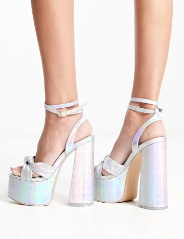 Sandale Public Desire, gri
